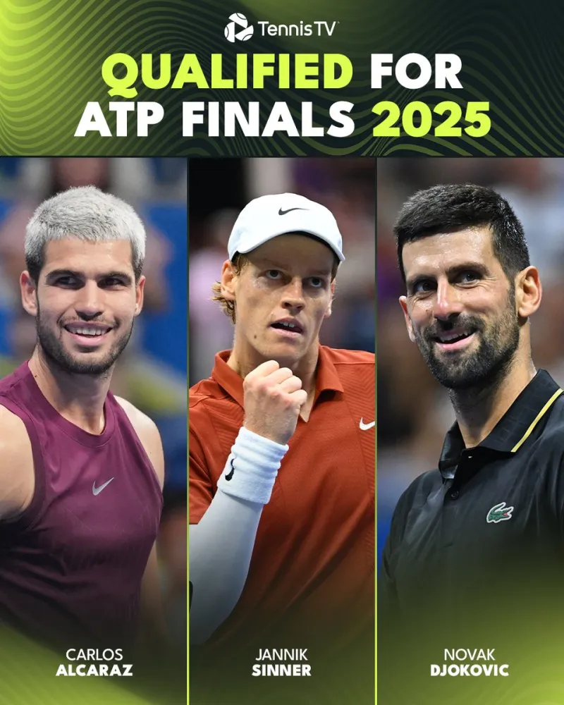 ATP总决赛力克戴维斯杯，德约科维奇刷新纪录