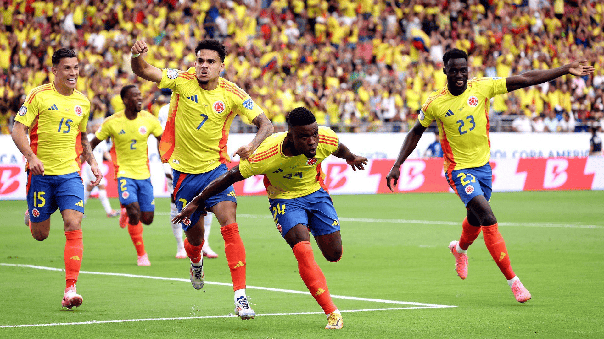 哥伦比亚力克阿根廷，阿尔瓦雷斯统治全场